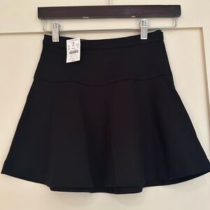 J Crew Crewcuts Black Cotton Knit Skirt - Size 10 - NWT